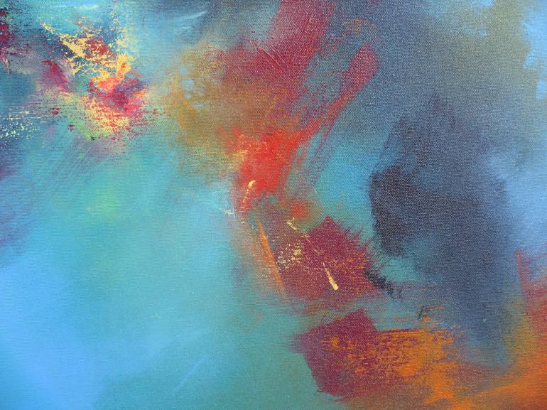 Original Abstract Aerial Painting by Jessica Hendrickx