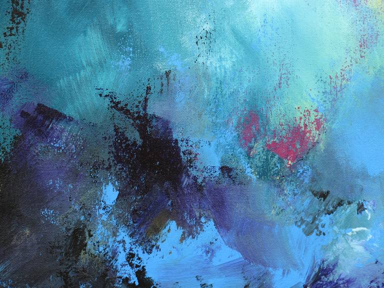 Original Abstract Fantasy Painting by Jessica Hendrickx