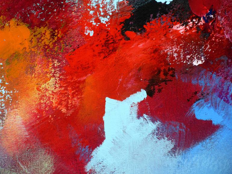 Original Abstract Expressionism Abstract Painting by Jessica Hendrickx