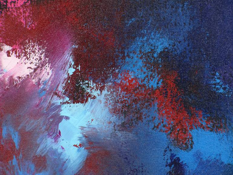 Original Abstract Aerial Painting by Jessica Hendrickx