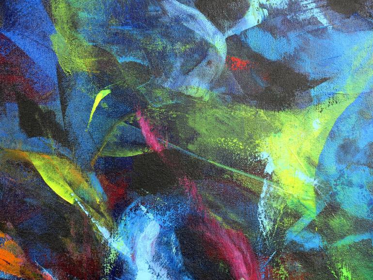 Original Abstract Expressionism Abstract Painting by Jessica Hendrickx