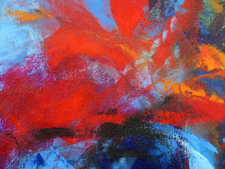 Original Abstract Expressionism Abstract Painting by Jessica Hendrickx