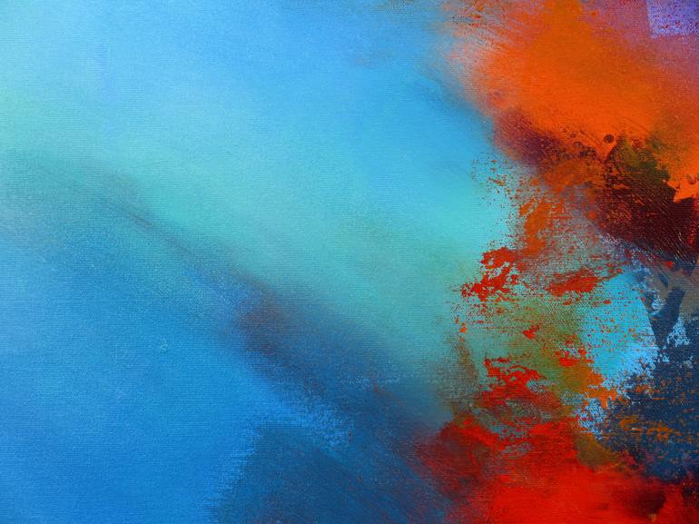 Original Abstract Water Painting by Jessica Hendrickx