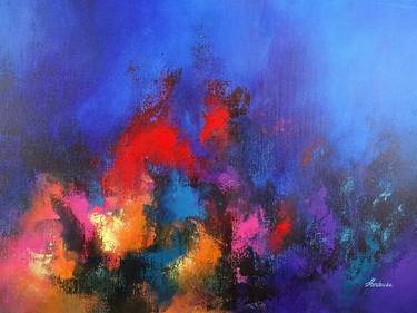 Original Abstract Water Paintings by Jessica Hendrickx