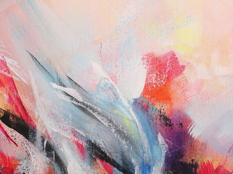 Original Abstract Fantasy Painting by Jessica Hendrickx