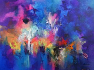 Original Abstract Expressionism Abstract Paintings by Jessica Hendrickx