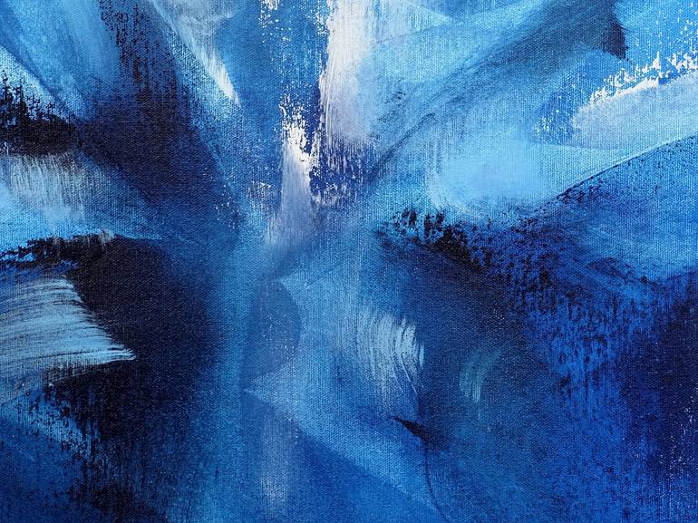 Original Abstract Fantasy Painting by Jessica Hendrickx