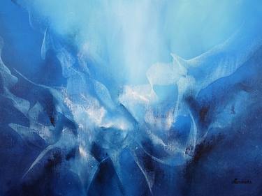 Original Abstract Seascape Paintings by Jessica Hendrickx