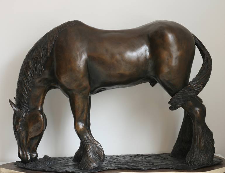 Original Horse Sculpture by Dorie Wardie