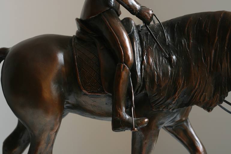 Original Figurative Horse Sculpture by Dorie Wardie