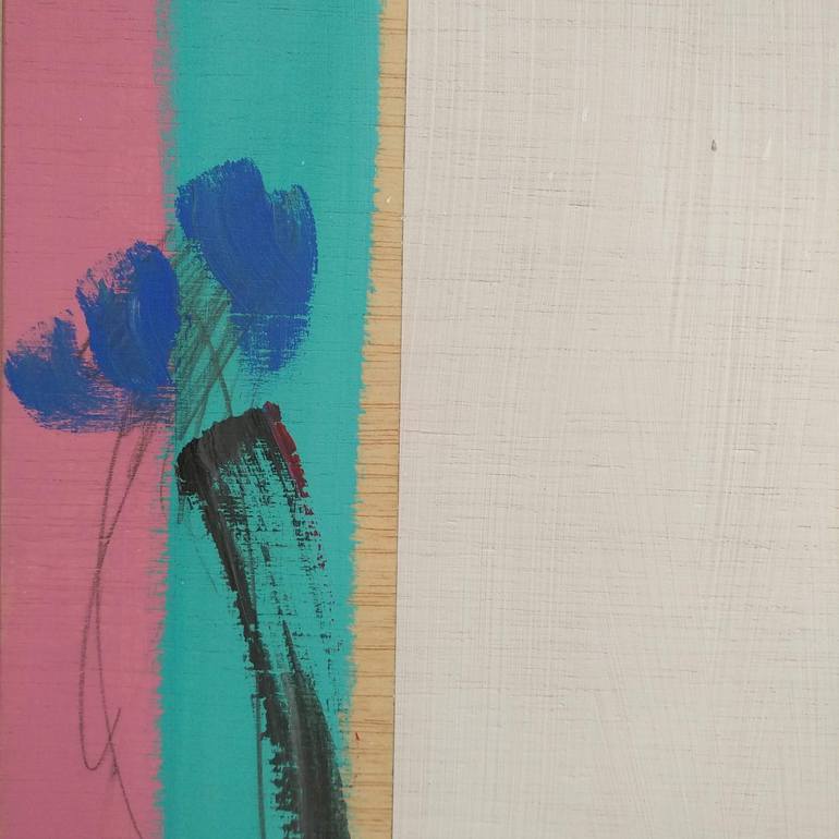 Original Abstract Expressionism Abstract Painting by Jesus Cuenca Calero
