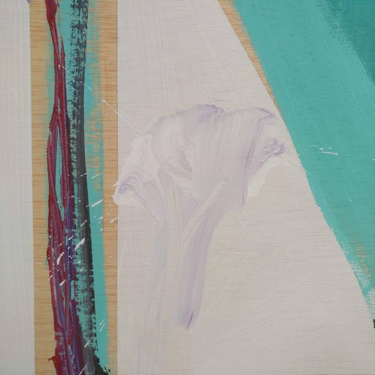 Original Abstract Expressionism Abstract Painting by Jesus Cuenca Calero