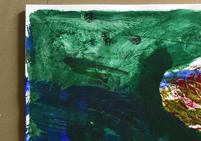 Original Expressionism Landscape Painting by Jesus Cuenca Calero