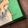 This is an original painting of a sweet Fox 'Scout', it is 12x12x1.5" deep on gallery wrapped stretched canvas. All materials are museum quality. I love what I do and will be sure you are 100% satisfied with your purchase!
Purchase of painting does not include reproduction rights.
I am excited to announce that much of my art has been licensed by a large art publisher, prints of my dog and farm animal art have been in Pier One, Home Goods, At Home Stores and TJ Maxx :)