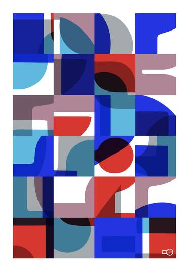 Original Geometric Printmaking by Leigh Bagley