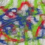 Green Blue Gray Abstract by Paul Foley