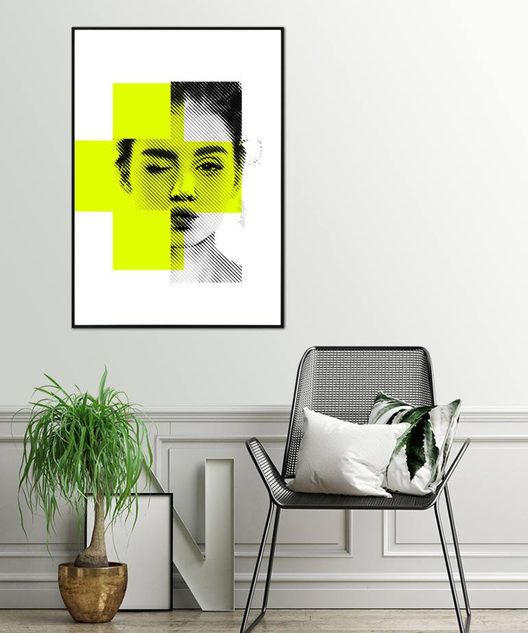 Original Pop Art Abstract Printmaking by ROCO Studio