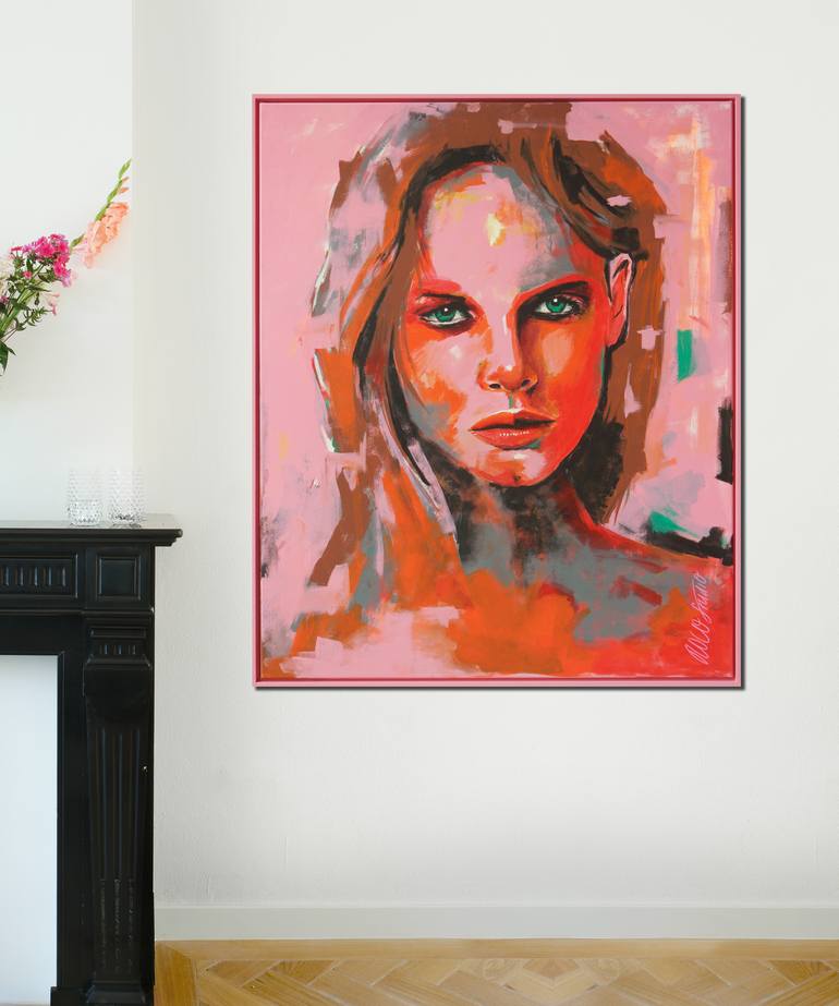 Original Portrait Painting by ROCO Studio