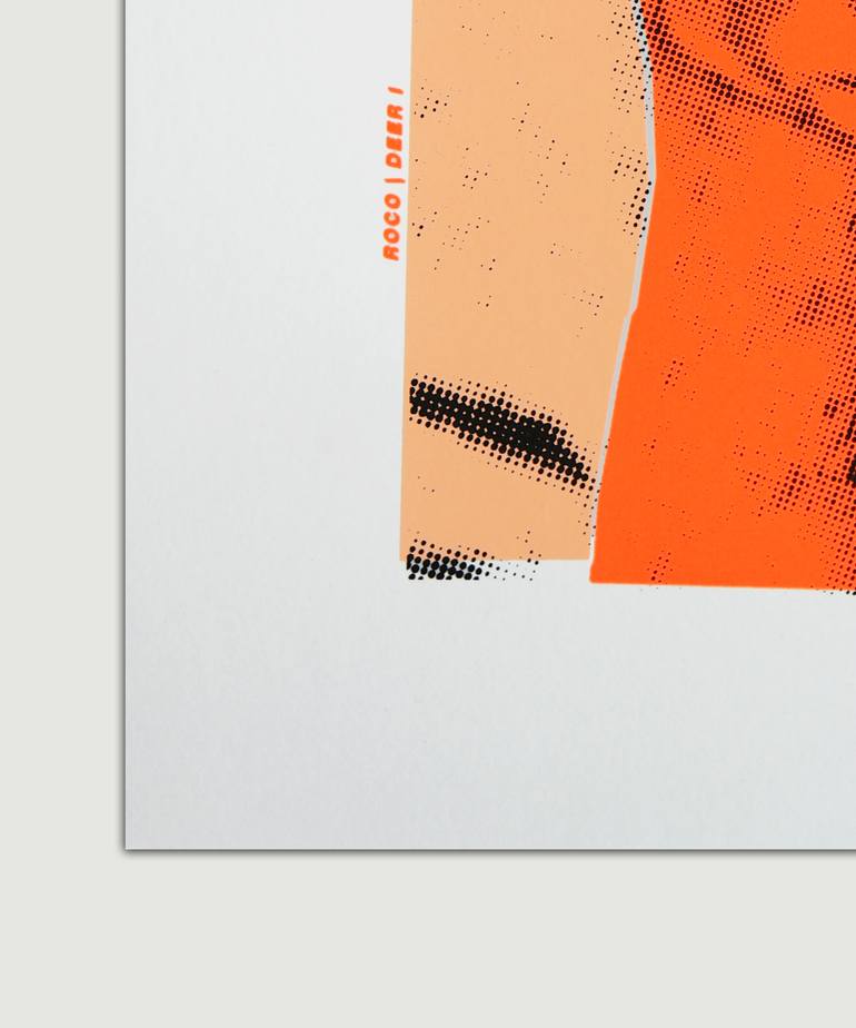 Original Modernism Animal Printmaking by Roco Studio