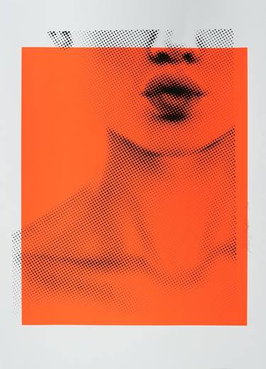 Kissing Lip - Neon Orange thumb
