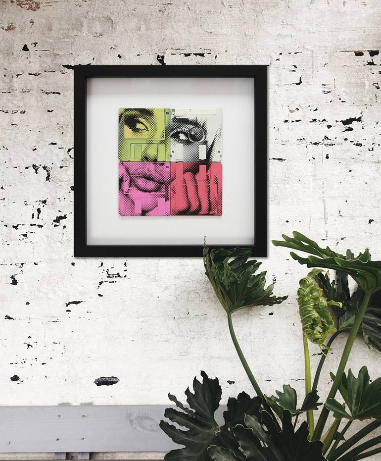 Original Pop Art Portrait Painting by ROCO Studio