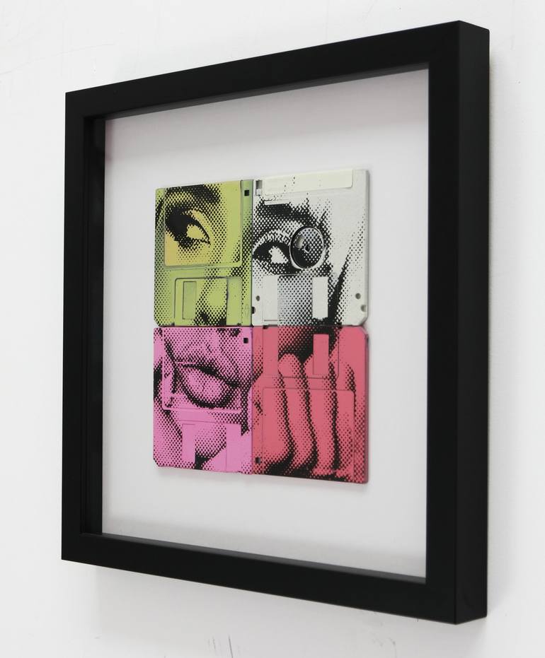 Original Pop Art Portrait Painting by ROCO Studio