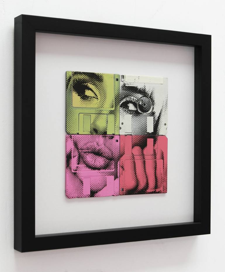 Original Pop Art Portrait Painting by ROCO Studio