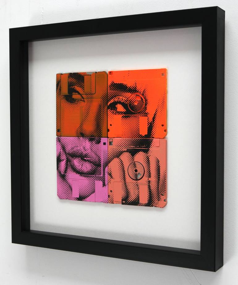 Original Pop Art Portrait Painting by ROCO Studio