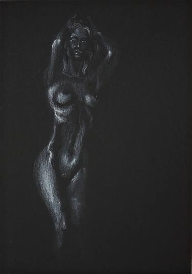 Print of Nude Drawings by Jakob Kohlmayer