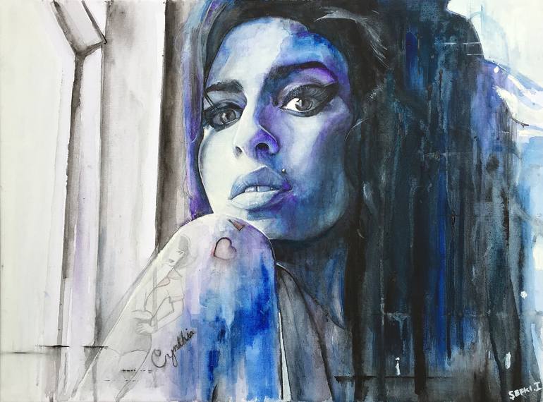 AMY Painting by Sefki Ibrahim | Saatchi Art