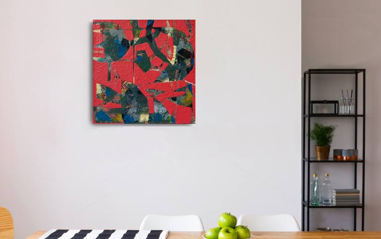 Original Expressionism Abstract Painting by Janicke Johansen