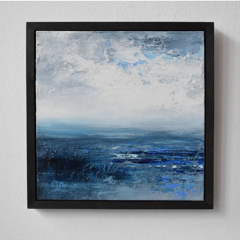 Original Abstract Landscape Painting by Henny Latul