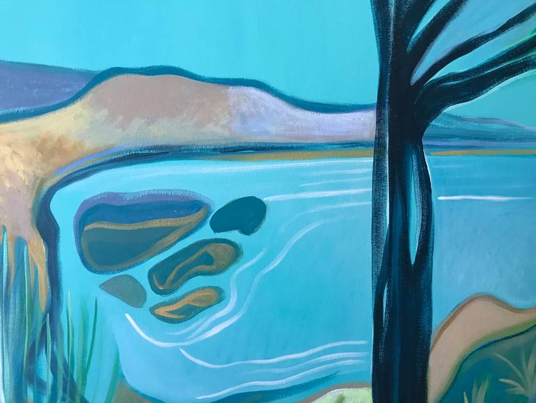 Original Figurative Landscape Painting by Nicole Durocher