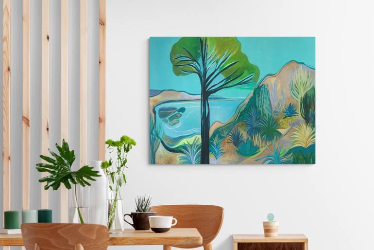Original Figurative Landscape Painting by Nicole Durocher