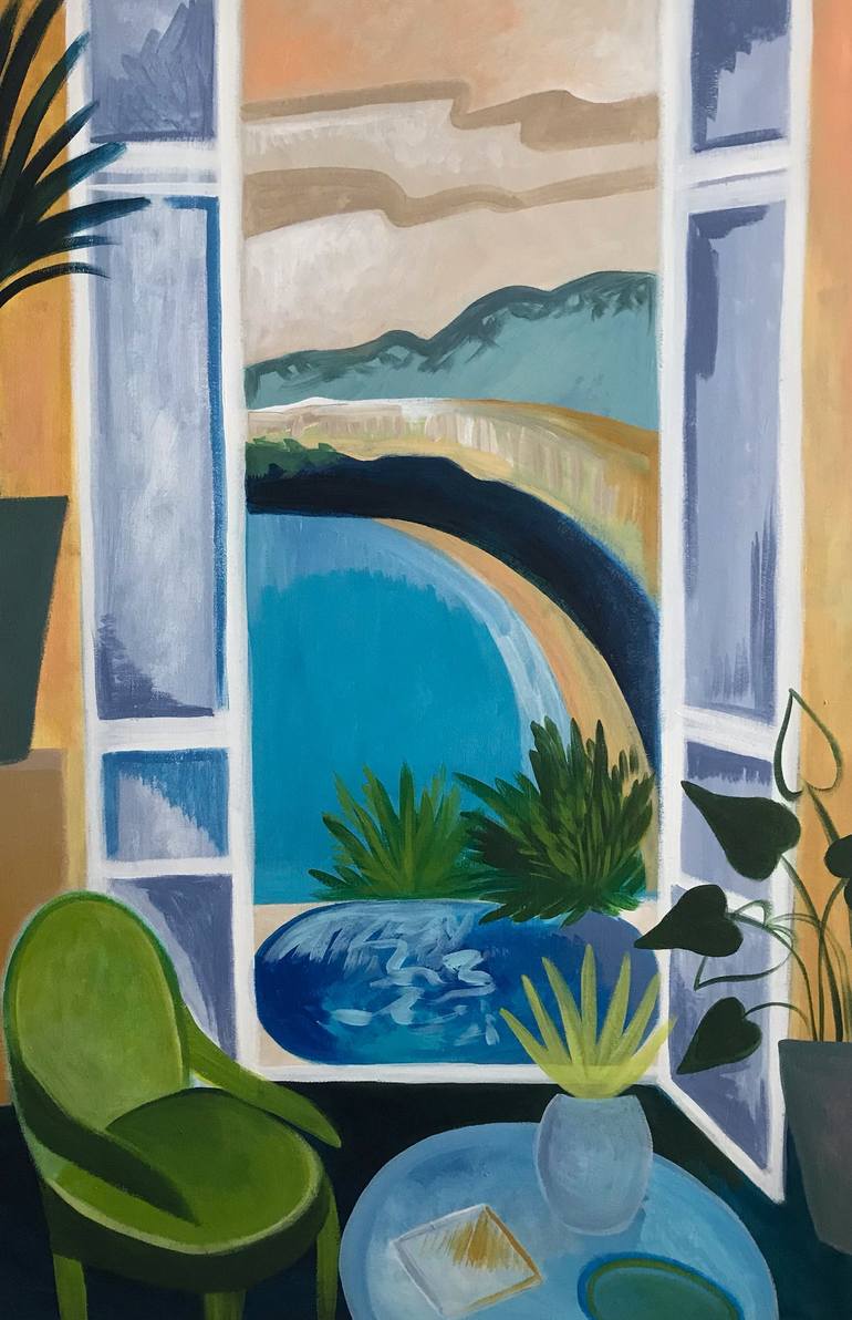 papir forfatter nuance Interior Scene (After Raoul Dufy) Painting by Nicole Durocher | Saatchi Art