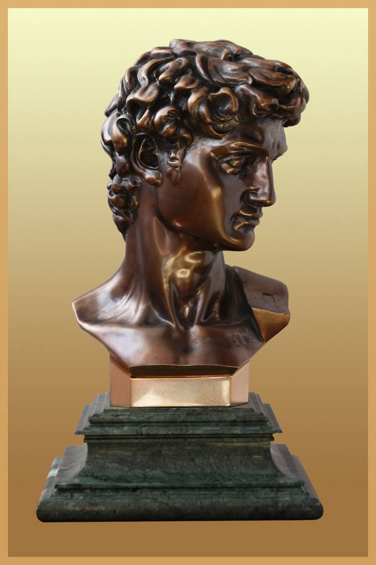 Original Figurative Men Sculpture by Serhii Boldov