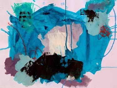 Original Abstract Expressionism Abstract Paintings by Laura Haycraft