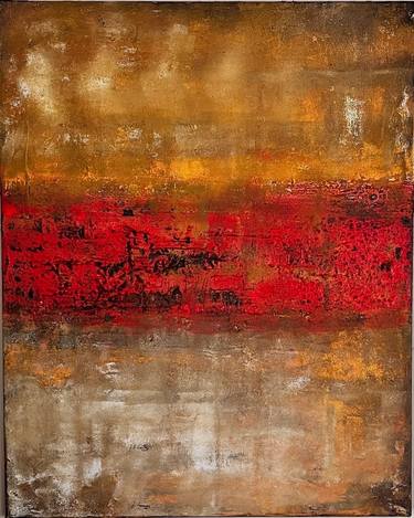 Original Abstract Expressionism Abstract Painting by Laura Haycraft