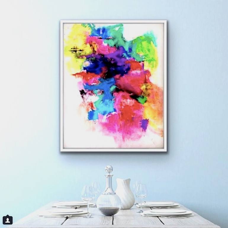 Original Abstract Painting by Laura Haycraft