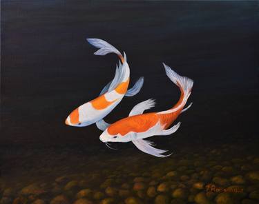 Print of Fine Art Fish Paintings by Torrence Ramsundar