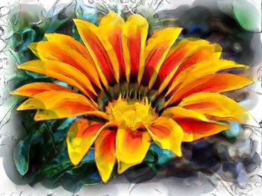 Print of Floral Mixed Media by Joshua Bindseil