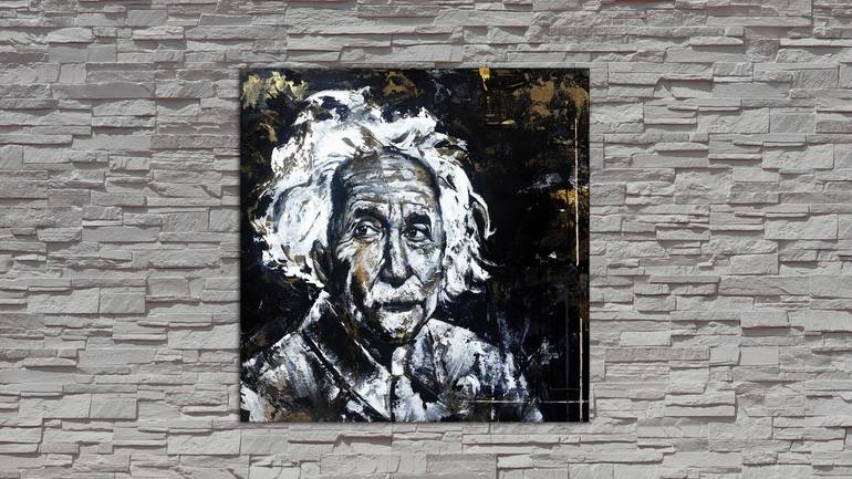 Original Impressionism People Painting by Burcu Akarcay