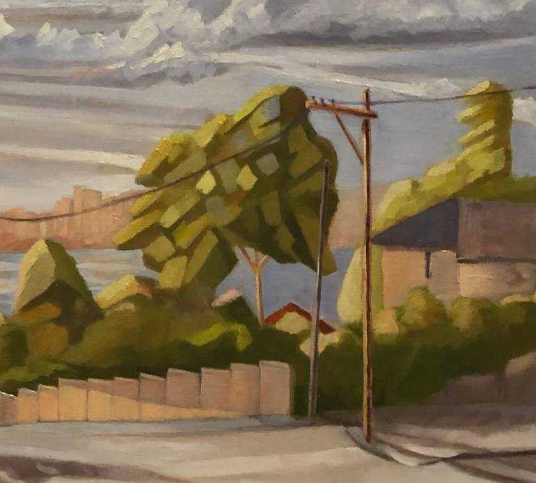 Original Documentary Landscape Painting by Tony Wood