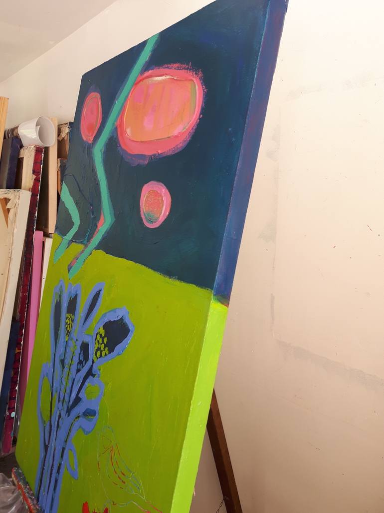 Original Abstract Painting by Julie Davidson Smith