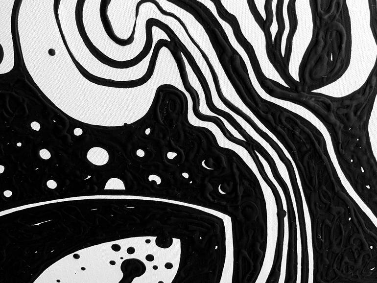 Original Conceptual Abstract Painting by Natasha Besson