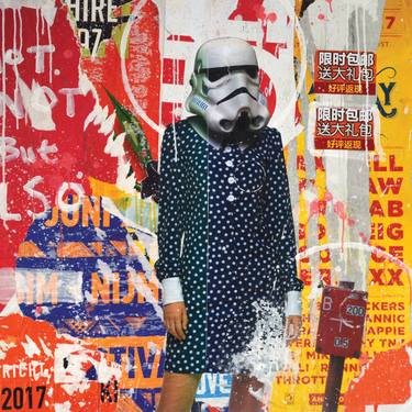 Print of Expressionism Pop Culture/Celebrity Collage by Robin Burger