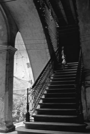 Girl at Stairwell, Havana Cuba - Limited Edition 1 of 9 thumb