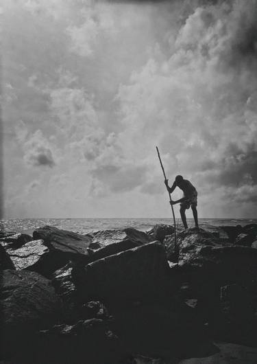 Fisherman at Negombo Beach, Sri Lanka - Limited Edition 1 of 8 thumb
