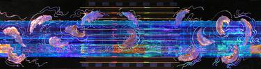 Original Abstract Expressionism Abstract Painting by Adriano Gemelli