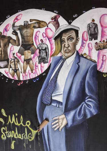 Print of Figurative Humor Paintings by Maria Beadell